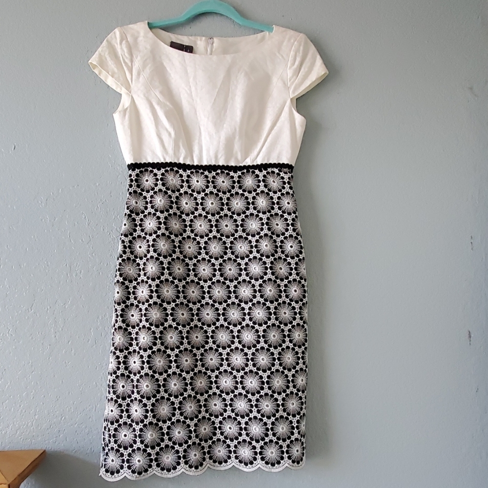 Black and white cute dress
